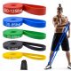 Gumijasti trakovi za vadbo Power Bands Latex - Komplet 5 trakov Solid