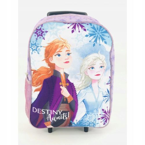 Nahrbtnik z valjčki Frozen Anna in Elsa, vijoličen