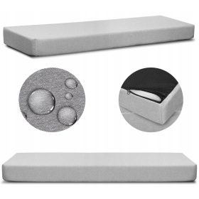 Vodoodporna vrtna blazina 120x40 cm za gugalnico na klopi