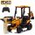 Bager JCB otroški polnilec 4v1 12V 10Ah 90 WAT