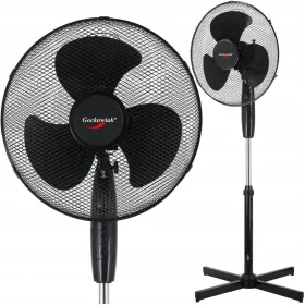 STOJIČI VENTILATOR KOUD 125 cm ČRN