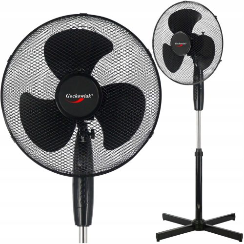 STOJIČI VENTILATOR KOUD 125 cm ČRN