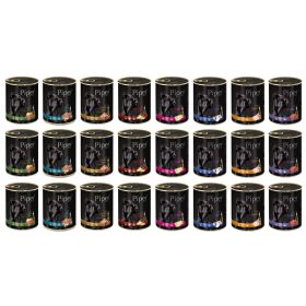 Dolina Noteci Piper za pse 24 x 800 g Mešanica okusov