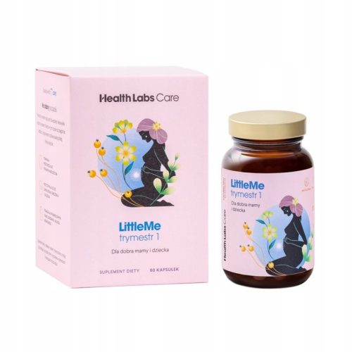 Dopolnilo Health Labs Care LittleMe za podporo v prvem trimesečju nosečnosti, 160 kapsul