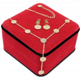 ZLATA KIRURŠKA NAKITNA GARNITURA