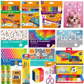   Mega komplet za punčko za vrtčevanje, BIC, XXL, 74 elementov