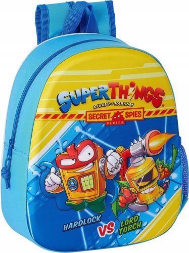 SuperZings Safta otroški nahrbtnik 3D SuperThings, večbarven