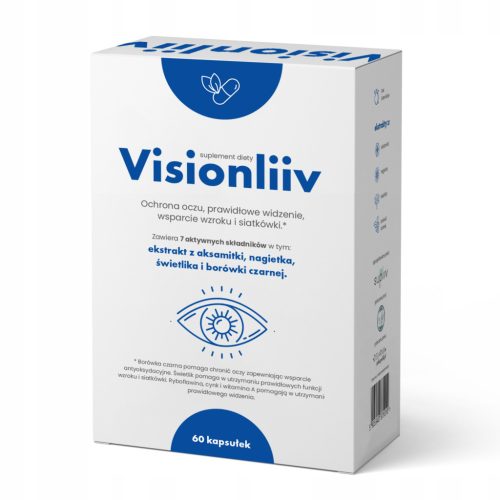 Visioliiv60 - Kapsule za zaščito oči in podporo pravilnega vida