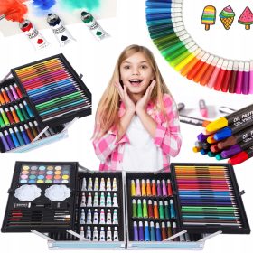Realni Kreativni Likovni Set za Otroke 145 Kosov