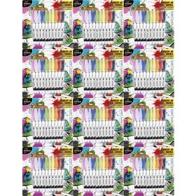 Kidea Permanentni markerji za tekstil 10 kosov