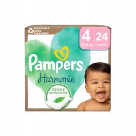 PAMPERS Harmonie Baby 4 plenice (24 kos)