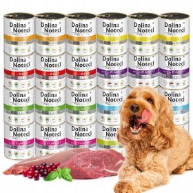  Dolina Noteci Premium Mehka mešanica okusov za pse brez rib 24x 800g