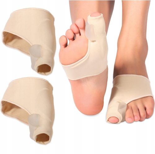 OPASKA ZA HALLUX, LOČILO ZA PRSTE, KOREKTOR, PREVLEKA ZA PALCE, GELNI KLIN, 2 kosi