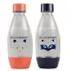  STEKLENICA ZA VODO ZA SODASTREAM SATURATOR 2 x 0,5L | ZA POMIVALNI STROJ