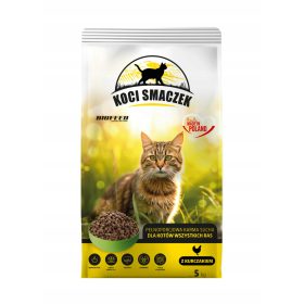    Koci Smaczek Biofeed univerzalna mačja hrana 5kg s piščancem NOVO!