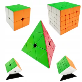 MoYu Set KOCK 2x2 5x5 PROFI Pyramid + stojala