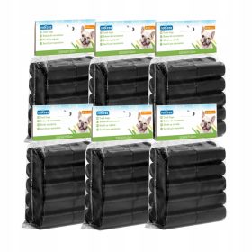 Najboljše vrečke za pasje iztrebke 1800 kosov črne