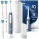 Zobna ščetka Oral-B iO Series4 My Way Ocean Blue + Dodatne glave