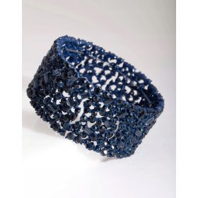 Elegantna zapestnica z modrimi kamni Lovisa