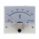 85L1 DC analogni voltmeter Voltmeter Panel Indicator, V, 62 x 60 x 0-250 V