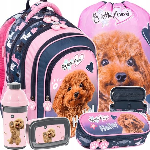 olski nahrbtnik My Little Friend Maltipoo 22 l + 4 dodatki