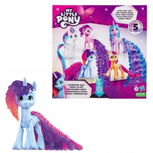 Hasbro Magični set Moj mali poni 5 kucirkov z dolgimi repi F6344