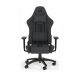  Corsair TC100 Relaxed Gaming Chair Črna in siva tkanina Črna in siva