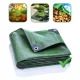 Vodoodporna in UV stabilizirana zaščitna ponjava Home & Garden v zeleni barvi (140 g/m²)