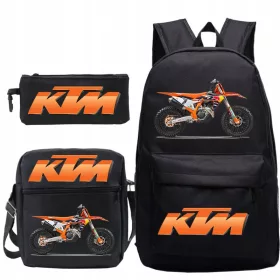 KTM ŠOLSKI SET CROSS, NAHRBTNIK, TORBA, PERESNICA
