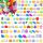 MINI MOCHI SQUISHY FIDGET GNIOTKI - 200 kosov