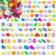 MINI MOCHI SQUISHY FIDGET GNIOTKI - 200 kosov