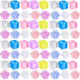   GNIOTEK 100 KOM TRANSPARENTNIH MOCHI SQUISHY FIDGET GNIOTEK POP IT GNIOTEK