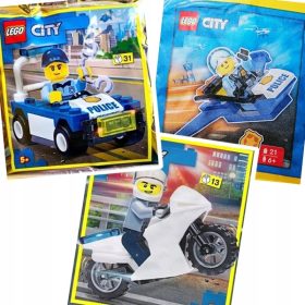 LEGO City - Policisti, Komplet treh vrečk