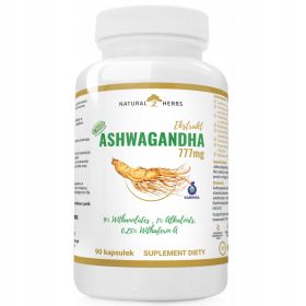   Ashwagandha Ekstrakt 777mg - Naravni Pripomoček proti Stresu in Utrujenosti