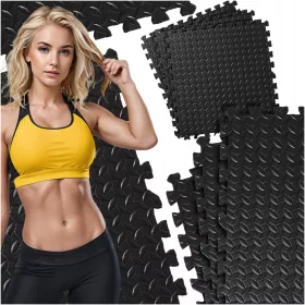 Pretorians 180 cm x 121 cm Črna Puzzle Podloga za Bazen