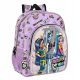 Plezalni nahrbtnik Monster High Best Boos v lila barvi 32 x 38 x 12 cm