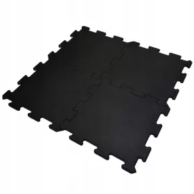   Podloga za opremo za telovadnico Pavi Sorte 102,5 cm x 102,5 cm - Črna