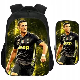   olski nahrbtnik s številnimi predelki in večbarvnim dizajnom