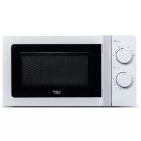    Beko mikrovalovna pečica MOC201002W 20L 700W 6 stopenj moči Bela