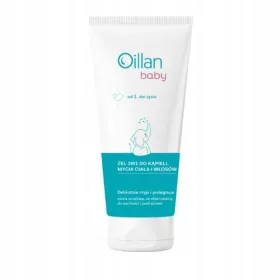 OILLAN BABY 3v1 šampon, gel za kopanje 200 ml