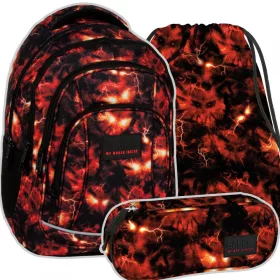   MLADINSKI ŠOLSKI NAHRBTNIK FANTOVSKI BACKUP STRANGER 2024 KOLEKCIJA + 2 DODATNA IZDELKA