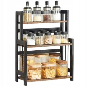 Leseno stojalo za začimbe Songmics OFS047B01