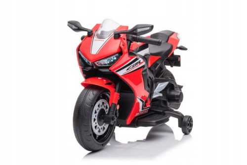 Električni otroški motor Honda LED rdeče barve z akumulatorjem