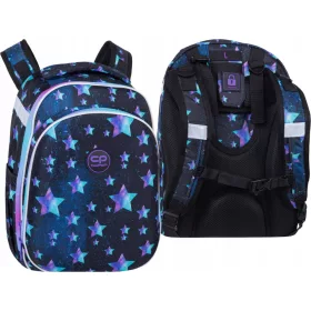   Nahrbtnik za šolo CoolPack Turtle Star Night, črn z odtenki rumene in zlate, 25 l