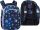 Nahrbtnik za šolo CoolPack Turtle Star Night, črn z odtenki rumene in zlate, 25 l