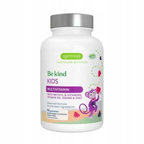 Multi-vitaminski želeji za otroke z naravnim okusom jagodičevja - brez dodanega sladkorja