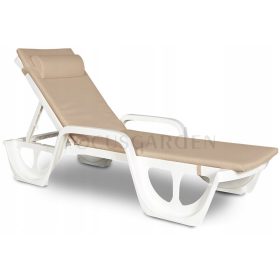 Vzmetnica za ležalnik ob bazenu FLORIDA Latte