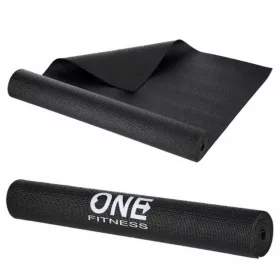 One Fitness SuperPodloga za vadbo 173,5 cm x 61 cm črna