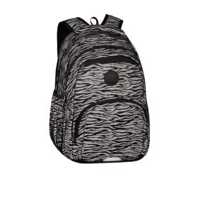   CoolPack mladinski nahrbtnik Pick Flash Waves zebra, odsevni material 4-8k