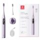 Očistite X Pro Digitalna sonična zobna ščetka v vijolični barvi